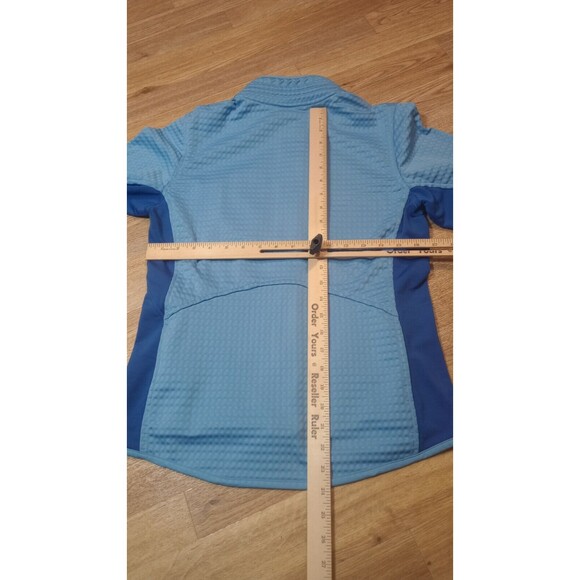 VINTAGE Nike Sphere Thermal Jacket Womens Medium Track Full Zip Waffle Running - Picture 12 of 16